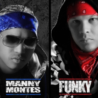 Manny Montes y Funky. Dos reggaetoneros muy idolatrados por los jóvenes cristianos.
