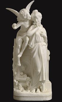 Estatua de Venus y Cupido